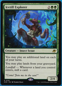 Icetill Explorer Edge of Eternities NM Green Rare MTG CARD (ID# 501609) ABUGames - Image 1