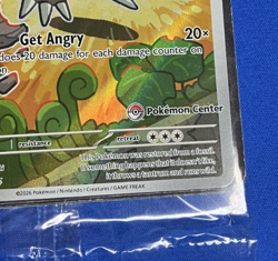2026 Me: Mega Evolution Promo Holo #070 Tyrunt - Pokemon Center Exclusive & reg - Image 2