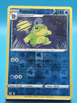 Politoed 032/196 Reverse Holo Rare Pokemon Lost Origin NM - Image 1