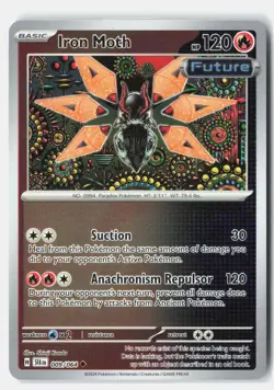 Iron Moth 009/064 Uncommon Shrouded Fable Pokemon Reverse Holo NM Shinji Kanda - Image 1