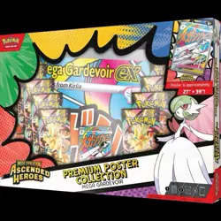 Pokemon Ascended Heroes Premium Poster Collection Gardevoir - New Sealed - Qty 1 - Image 1