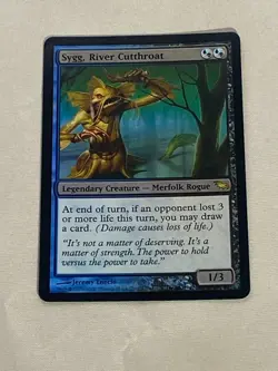 MTG FOIL Sygg, River Cutthroat Shadowmoor Magic the Gathering - Image 1