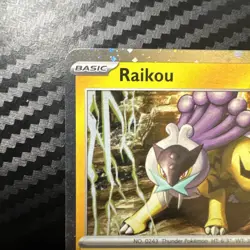 Pokemon TCG Raikou 48/132 Mega Evolution ME1 Cosmos Holo NM - Image 2