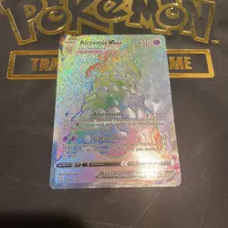 Alcremie VMAX 073/072 Shining Fates NM Pokemon Rainbow Rare - Image 1