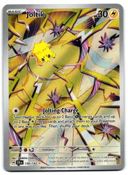 Joltik 150/142 - 🌊 Stellar Crown Illustration Rare Pokemon TCG 🖤 - LP - Image 1