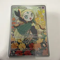Pokemon TCG Mega Evolution Meloetta MEP 026 Phantasmal Flames PROMO NM* - Image 1