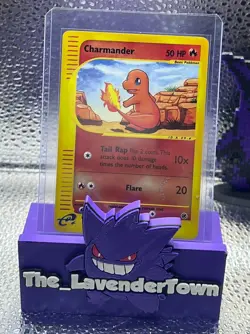 Charmander 097/165 Expedition Base Set Reverse Holo Rare Pokemon TCG Nintendo NM - Image 1