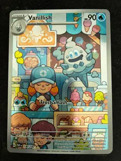 Pokemon TCG Vanillish Paradox Rift 190/182 Holo Illustration Rare - Image 1