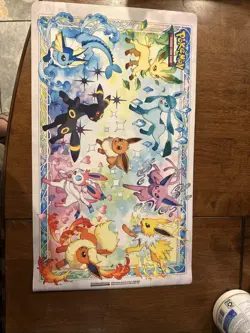 Pokemon Prismatic Evolutions - Eeveelutions Play Mat, Brand new out of the box - Image 1