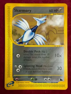 Pokemon TCG Skarmory Non-Holo 97/144, Skyridge (LP/NM) - Image 1