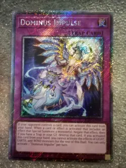 Dominus Impulse RA-05 Rare Foil Yu Gi Oh Rarity Collection 5 Unplayed - Image 2