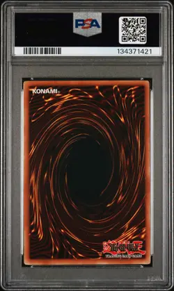 2006 YU-GI-OH! CDIP-CYBERDARK IMPACT 1ST ED-ULTIMATE RARE CYBERDARK HORN PSA 8 - Image 2