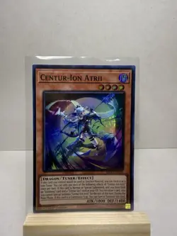 Yu-Gi-Oh! Centur-Ion Atrii INFO-EN021 1st Edition Dragon/Tuner Effect Holo ATK/… - Image 1