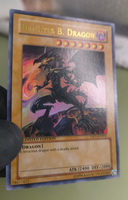 Red Eyes Black Dragon YAP1-EN002 Ultra Rare LP - Image 1