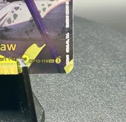 Trafalgar Law OP10-119 SEC Secret Rare Holo One Piece Card Game NM/M - Image 5