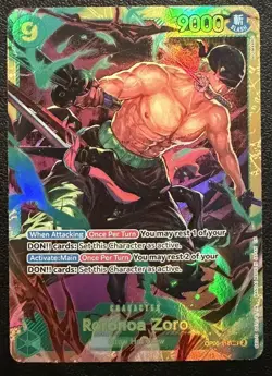 One Piece TCG The Best Vol 2 PRB-02 RORONOA ZORO OP06-118 SEC English NM - Image 1