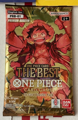 One Piece English PRB-01 Premium The Best OP-14 OP-15 Sleeve Booster Pack Sealed - Image 2