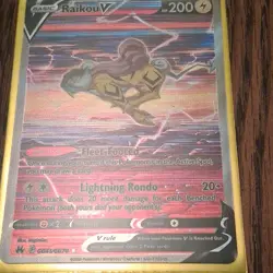 Pokemon Raikou V GG41/GG70 Crown Zenith Galarian Gallery Ultra Rare Holo 200HP - Image 1