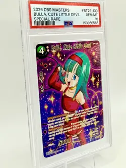 Super Dragonball Card Game Bulla, Cute Little Devil BT29-130 SPR - PSA 10 - Image 3