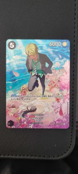 Sanji ST14-003 (SP Full Art) Parallel OP10 Royal Blood ONE PIECE Card Japanese! - Image 1