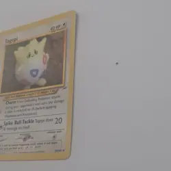 Pokemon TCG Neo Destiny Togepi 56/105 Card Lot of 2 2000 English - Image 4