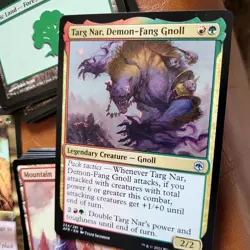 Magic Commander Deck MTG 100 - *Targ AGGRO BEASTS Attacking Red & Green Tribal* - Image 1