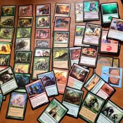 Magic Commander Deck MTG 100 - *Targ AGGRO BEASTS Attacking Red & Green Tribal* - Image 2
