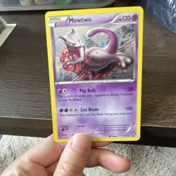 Pokemon Mewtwo Promo Holo Card XY XY101 Basic 120 HP - Image 1