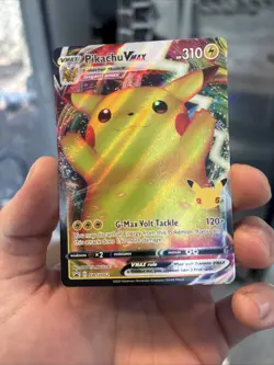Pokemon TCG Pikachu Vmax G-Max Volt Tackle SWSH062 Sword & Shield Promo Card - Image 1