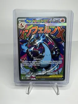 Mega Charizard x EX 023 Me: Mega Evolution Promo Holo Pokemon cards - Image 1