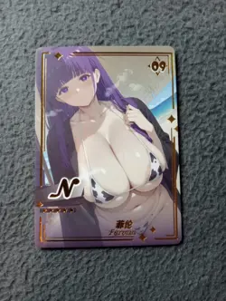 FERN Frieren Beyond Journey' End 09N Genki Parade Goddess Story Waifu Anime Card - Image 1