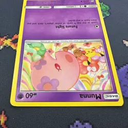 Munna 88/236 Unified Minds NM Mint Pokemon TCG Card - Image 4