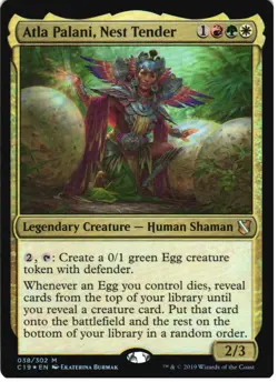 ATLA PALANI, NEST TENDER 38 MYTHIC COMMANDER 2019 MAGIC: THE GATHERING LP - Image 1