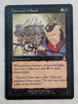 1x Carnival of Souls Urza's Destiny MTG Magic the Gathering NM - Image 1