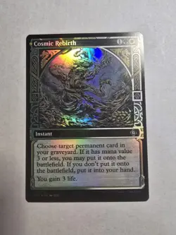 Cosmic Rebirth (Showcase) March of the Machine: The Aftermath Foil - Image 1