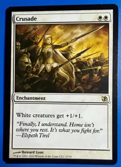 1 BANNED MTG Magic The Gathering Crusades | Dual Decks DDF | NM - Image 1