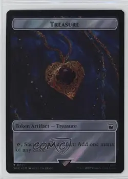 Treasure // Soldier Surge Foil Magic: Universes Beyond: Doctor Who Token - Image 1