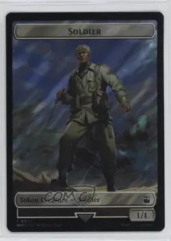 Treasure // Soldier Surge Foil Magic: Universes Beyond: Doctor Who Token - Image 2