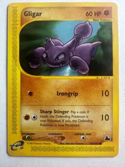Gligar 59/144 Common Skyridge Pokemon Near Mint E-Reader - Image 1