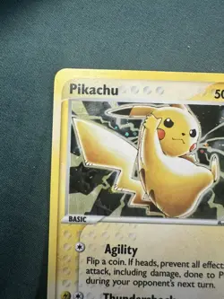 Pokemon Pikachu TCG Black Star Promo 012 E-Reader Holo Card 2003 - Image 5