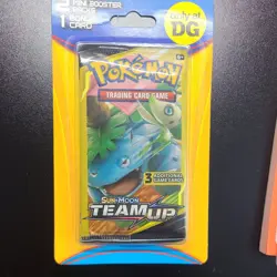 Pokemon Team Up Dollar General 2 Mini Booster Packs Sun Moon DG NEW - Image 1
