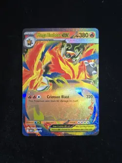 Mega Emboar Ex #035 Black Star Promo Mega Evolution Promo Pokemon TCG NM - Image 1