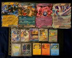 POKEMON PROMO CARD LOT 5 JUMBOS - 4 SEALED ETB PROMOS - SEALED LEAFEON STAMP ... - Image 1