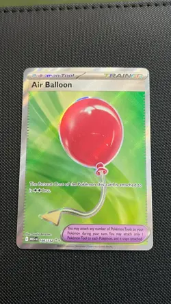 Air Balloon 166/132 Ultra Rare Mega Evolution Pokemon Near Mint - Image 1