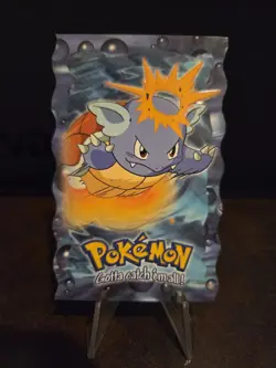 Pokemon Topps Wartortle 8 of 12 Die Cut 1999 🌟🌟🌟 - Image 1