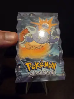 Pokemon Topps Wartortle 8 of 12 Die Cut 1999 🌟🌟🌟 - Image 2