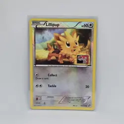Lillipup 81/114 Black & White Reverse Holo League Promo Pokemon TCG LP - Image 1
