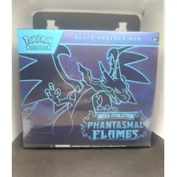 Pokemon TCG Elite Trainer Box Mega Evolution Phantasmal Flames Charizard EN - Image 1