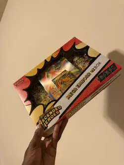 Pokemon TCG - Mega Evolution Ascended Heroes Mega Emboar EX Box Sealed - Image 1