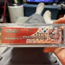 Pokemon Scarlet & Violet 151 Booster Box sv2a Sealed Japanese with Acrylic case. - Image 5